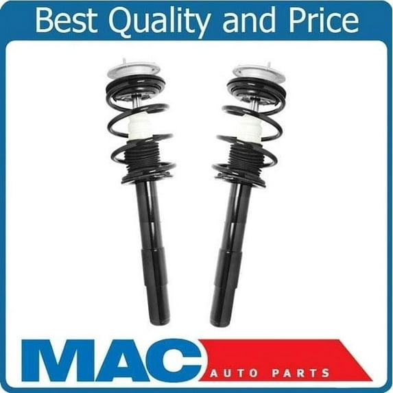 Frt Complete Units Loaded Coil Spring Struts for BMW 04-07 530i Rear Wheel Drive