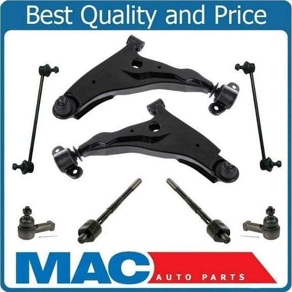 Frt Lower Control Arms Tie Rods Sway Bar Links for Mitsubishi Eclipse 3.0L 00-05