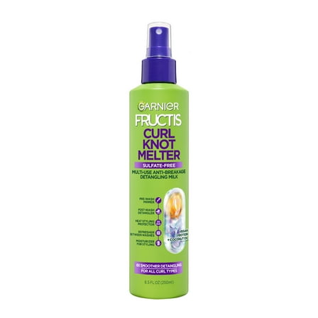 Garnier Fructis Curl Knot Melter Detangling Hair Spray, 8.5 fl oz