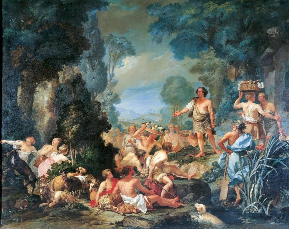 Frugoni In Arcadia Canvas Art - (36 x 24)