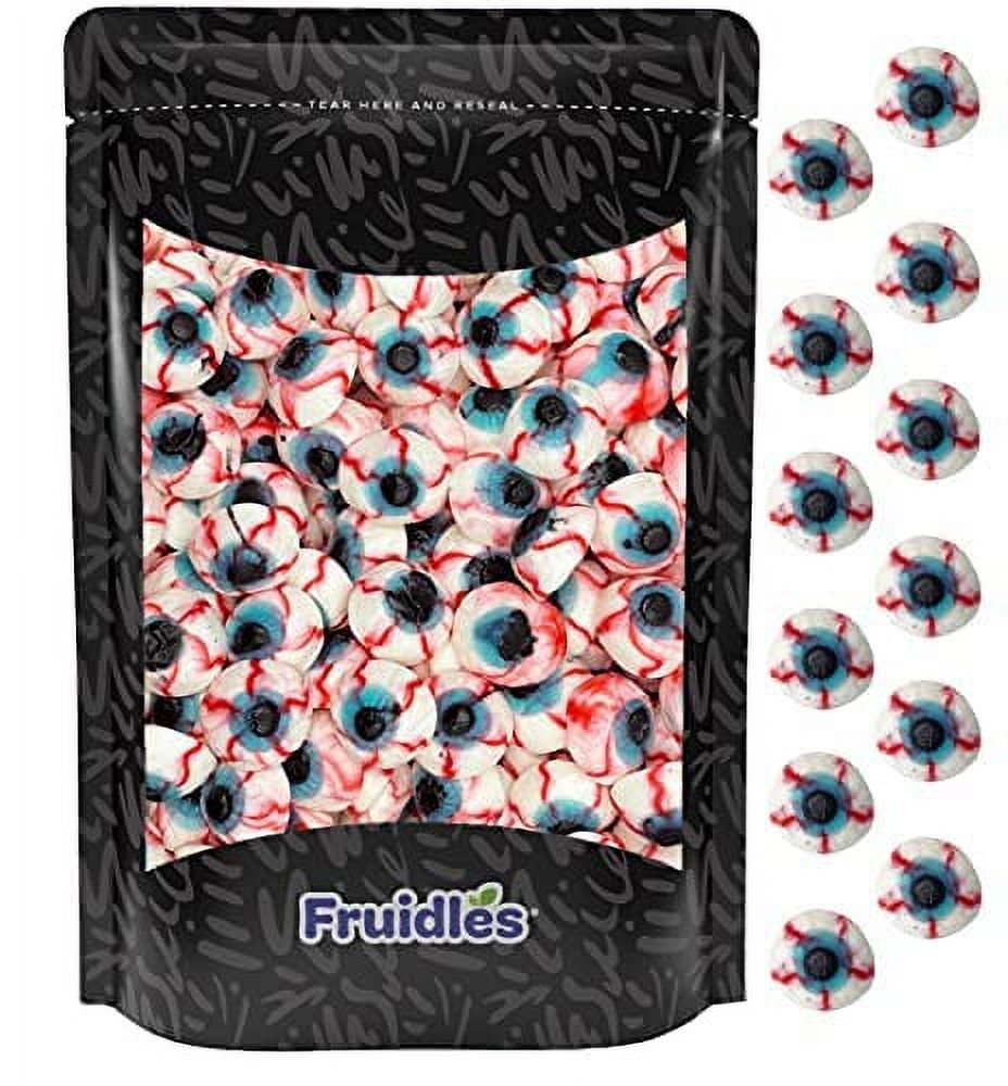 Fruidles Gummy Eyeballs Halloween Candy, TrickOrTreat Party Bag