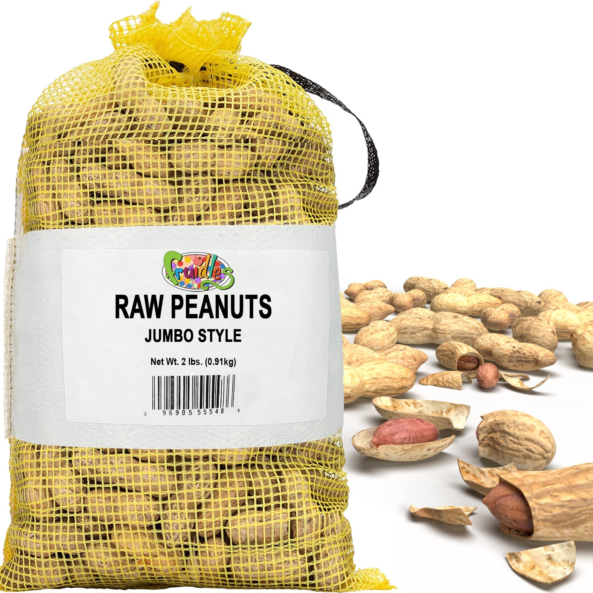 Fruidles Raw Peanuts, Raw HYZ1 Peanuts in Shell, Great for Boiling