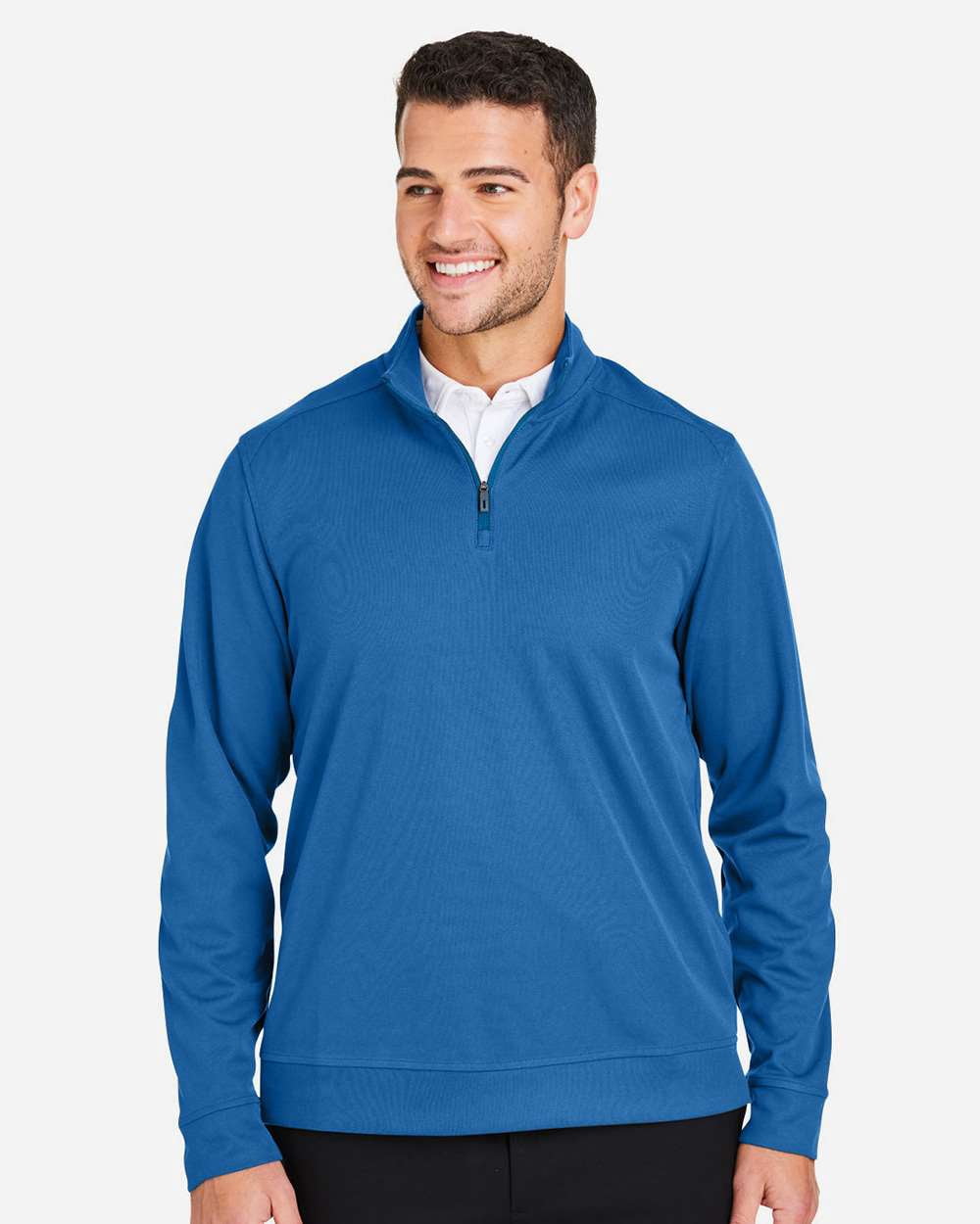 North End NE412 Men's Express Tech Performance Pique Quarter-Zip