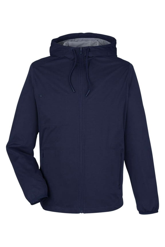 NE75 Men's Network Lightweight Jacket-Classic Navy Heather-L