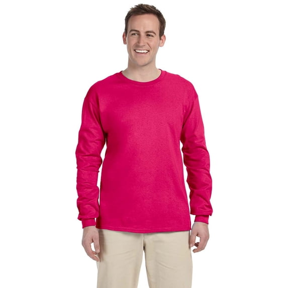 Fruit 100% L/S Tee CyberPink