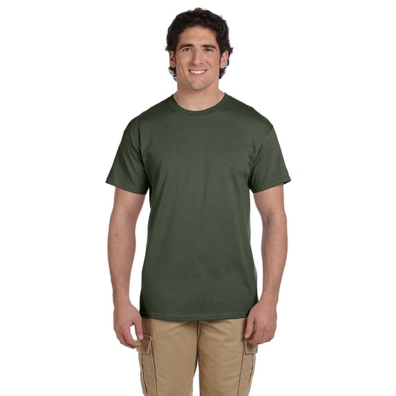 Fruit 100% Tee Military Green