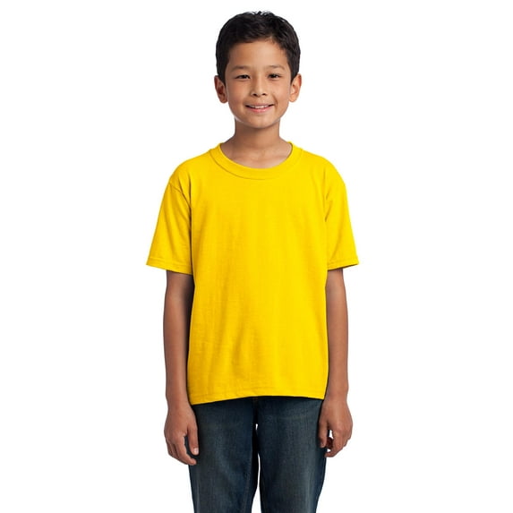 Fruit 100% Tee Youth Yellow