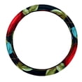 thumbnail image 1 of Fruit 14.5 Inch Printing PVC Leather Steering Wheel Cover Auto Accessories, 1 of 6