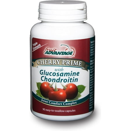 Fruit Advantage Cherry Prime Joint Comfort Complex with Glucosamine Chondroitin - 90 Softgels