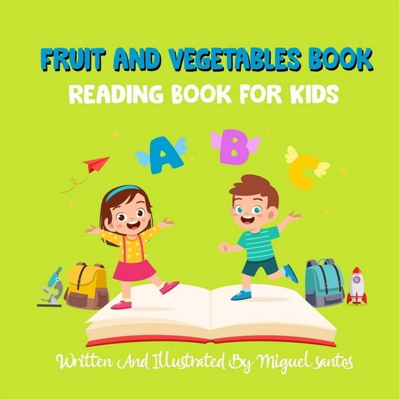 Fruit And Vegetables Book : Reading Book For Kids (Paperback)