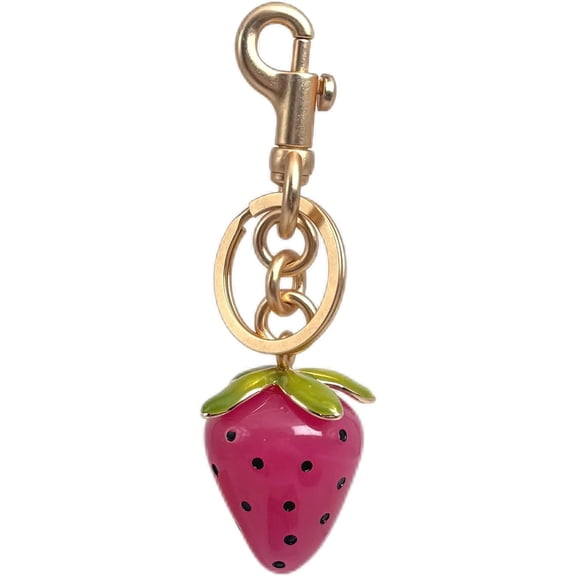 Fruit Bag Charm Key Chain Accessory Purse Charm Gifts for Women