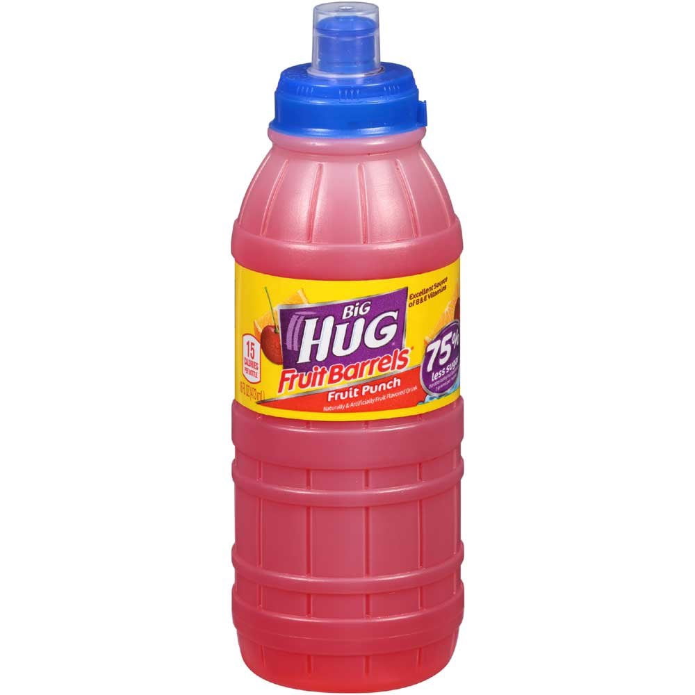 Fruit Barrels Sports Punch Fruit Flavored Drink, 16 Fluid Ounce -- 24 per case.