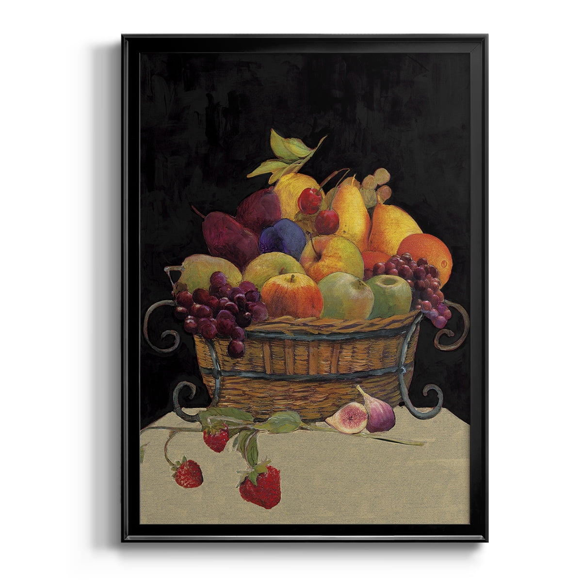 Fruit Basket I Revisit Premium Framed Print - Ready to Hang