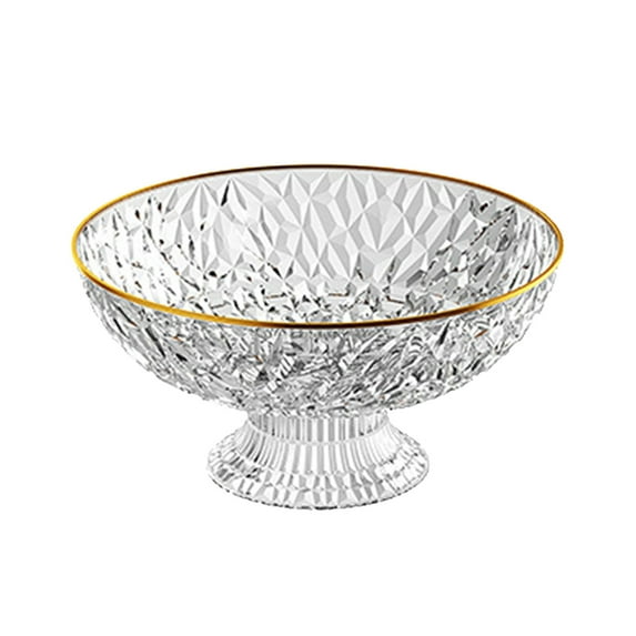 Fruit Basket Large Kitchen Bowls Serving Bowl Kitchen Countertop Durable Decorative Pedestal Bowl Decor Pedestal Fruit Bowl for Table Decor