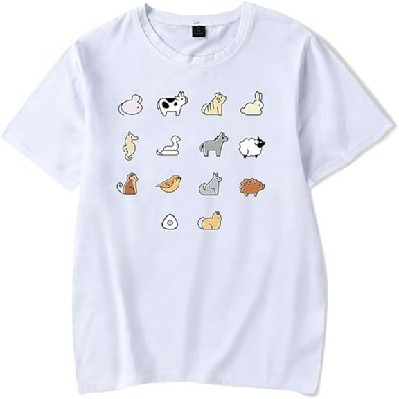 Fruit Basket Merch T-shirt Fashion Trend Anime Harajuku Short Sleeve