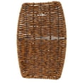 thumbnail image 1 of STRANDCHIC Brown Plastic and Iron Woven Basket Storage for Home Fruit Vegetable and Snack Organizer, 1 of 6