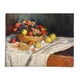 thumbnail image 1 of Fruit Basket with Apples and Grapes c. 1879 - Claude Monet - 9x12 - Wall Art Print - UNFRAMED, 1 of 1