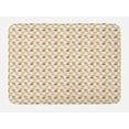 thumbnail image 1 of Fruit Bath Mat, Colorful Oranges Hand Drawn Food Continuous Pattern, Plush Bathroom Decor Mat with Non Slip Backing, 29.5" X 17.5", Multicolor, by Ambesonne, 1 of 2