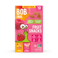 thumbnail image 1 of Bob Snail Fruit Snacks Gluten-Free Variety pack Raspberry-Mango, 7 oz, 10 pouches, 1 of 5