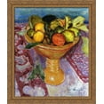 thumbnail image 1 of Fruit Bowl 28x34 Large Gold Ornate Wood Framed Canvas Art by Pierre Bonnard, 1 of 2