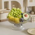 thumbnail image 1 of Fruit Bowl,9.4x5.1Inch Ceramic Candy Bowl for Kitchen Counter,Modern Multifunctional Decorative Bowl for Household with Drainable,Suitable for Kitchen,Tables,Living Room Decors, 1 of 6