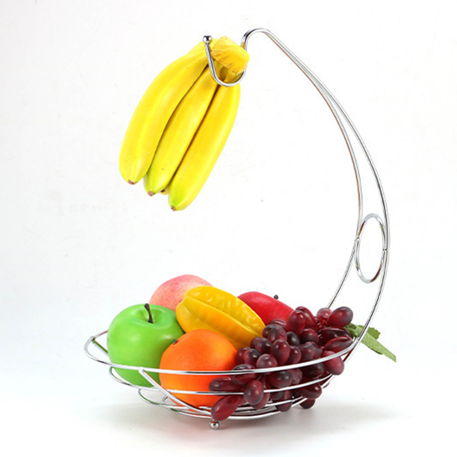 Fruit Bowl Banana Stand Small Items, Sweets Storage Basket, Iron