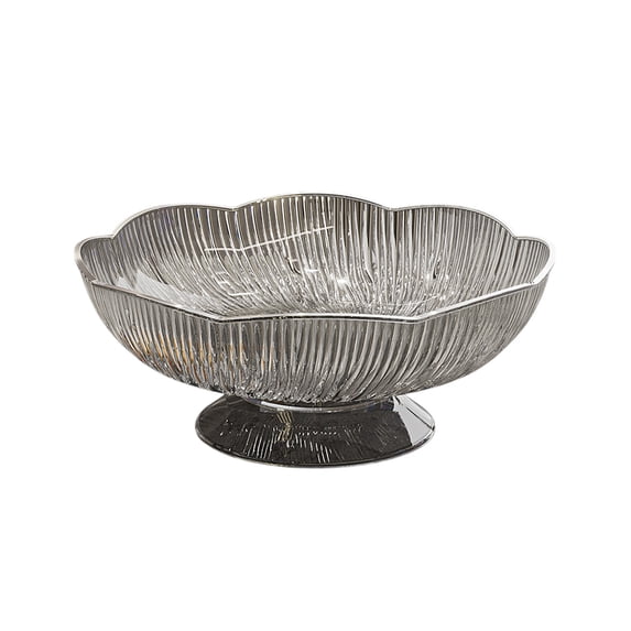 Fruit Bowl Decorative Bowl Multifunctional Modern Dish Pedestal Bowls for Kitchen Counter for Parties Dining Table Dessert