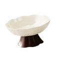 thumbnail image 1 of Fruit Bowl Modern Footed Fruit Bowl Decorative Tray ABS Material for Home Kitchen Counter Centerpiece, 1 of 9