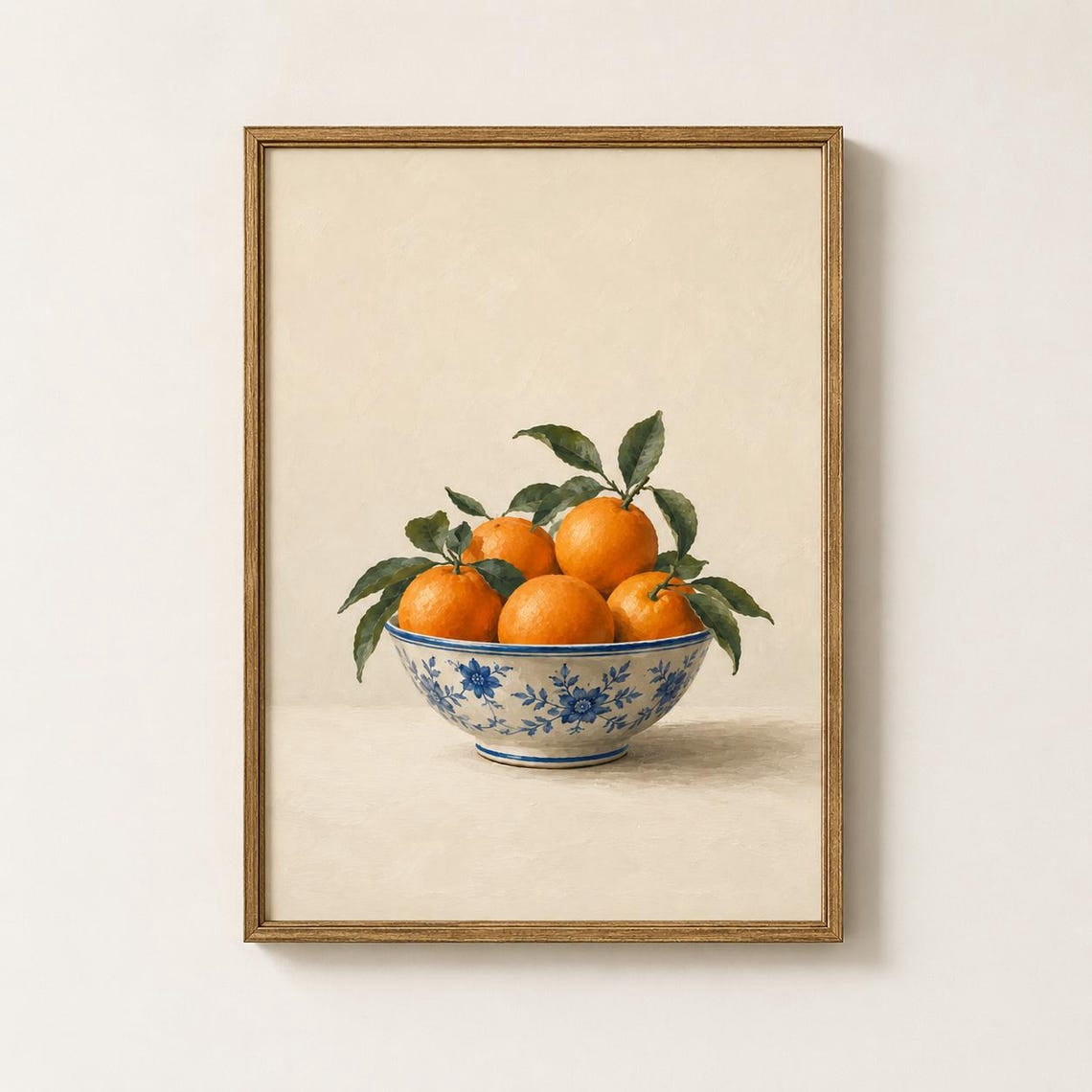 Fruit Bowl Vintage Kitchen Still Life Poster - Walmart.com