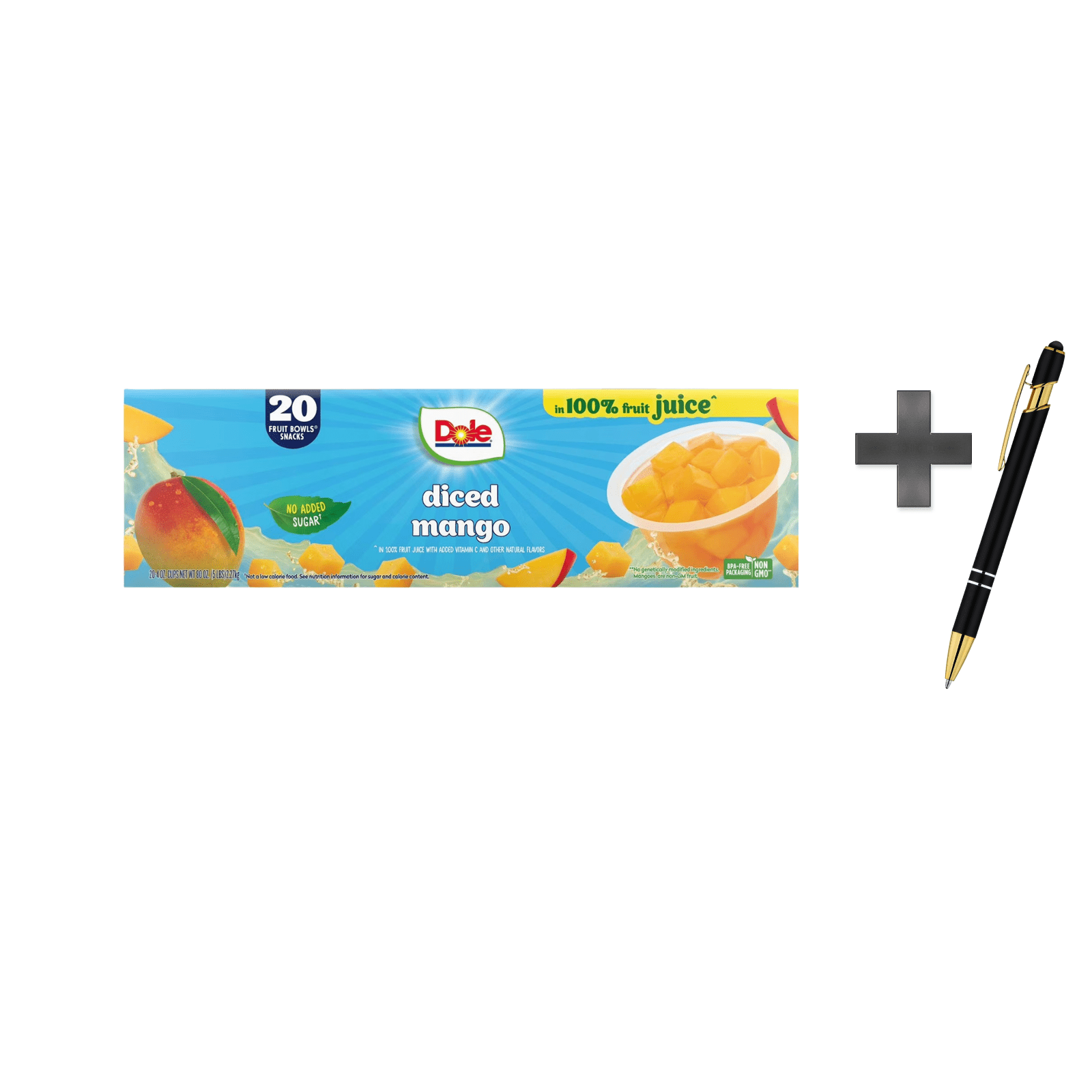 Fruit Bowls Diced Mango in 100% Juice, 4 oz., 20 pk. - Walmart.com