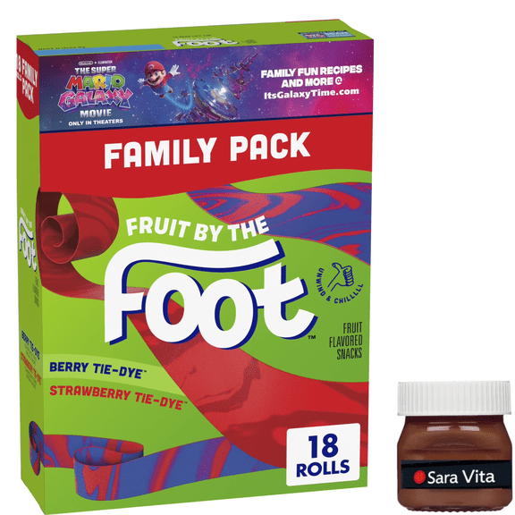 Fruit By The Foot Fruit Flavored Snacks, Variety Pack, 18 Rolls, 13.5 oz