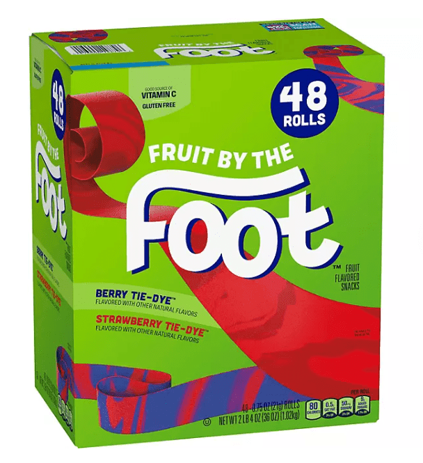 Fruit By The Foot Tie-Dye Variety Pack Snacks, 48 pks.