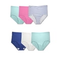 thumbnail image 1 of Fruit of The Loom Women's Plus Fit for Me Comfort Covered Cotton Assorted Brief Panty - 6 Pack, 11, 1 of 5