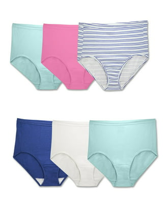 Fruit of the Loom Women's Plus Size Fit for Me 5 Pack Brief