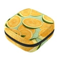 Fruit Cantaloupe Sanitary Napkin Storage Bag Portable Period Kit Bag