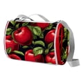 thumbnail image 1 of Fruit Canvas Outdoor Picnic Blanket Waterproof and Portable - Extra Large Foldable Mat for Camping and Beach - Durable and Easy to Clean Fabric, 1 of 6