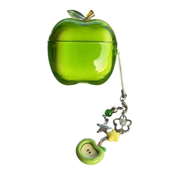 Fruit Case TPU Soft Rubber Red Green Shaped Design for Airpods Pro 3 Cute Unique Protective Cover with Realistic Detail The for Christmas