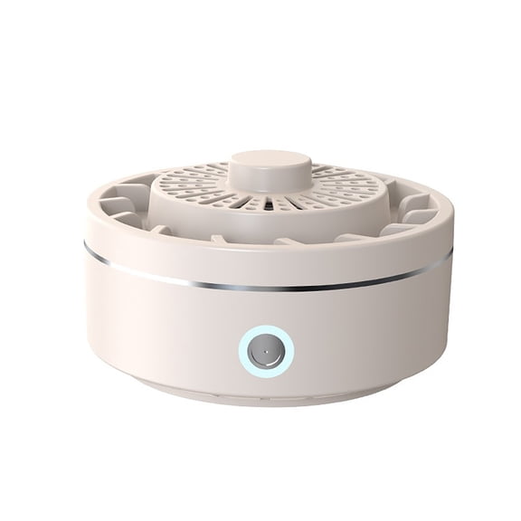 Fruit Cleaner, Pure Pod Vegetable Cleaner, Produce Cleaner, Waterproof Produce Purifier, Portable Fruit Vegetable Washing Machine, Wireless USB Rechargeable Rotatable Vortex Washer, White