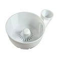 thumbnail image 1 of Fruit Cleaning Basket Cleaner Bowl with Strainer Quick Drain Lightweighted For Home Outdoor Use Plastic, 1 of 15