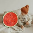 thumbnail image 1 of Cushion Round Throw Pillows Multipurpose Floor Padding Fruit Slice Design for Home Camping Indoor Outdoor Use, 1 of 3