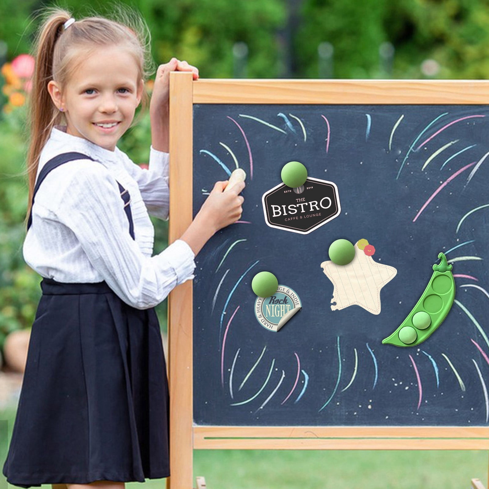 Fruit Cute Fridge Grapes Fridge Locker Blueberry Whiteboard - Walmart.com