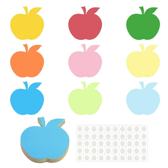Fruit Cutouts, 45 Pack Paper Fruits, Colorful Fruit Cutout for Classroom, Assorted Color