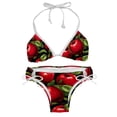 thumbnail image 1 of Fruit Detachable Sponge Adjustable Strap Bikini Set 2-Pack Swimwear Swimsuit Beach Pool Party, 1 of 6