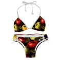 thumbnail image 1 of Fruit Detachable Sponge Adjustable Strap Bikini Set Two-Pack Swimsuit Swim Suit - Beach Pool Vacation Club, 1 of 6