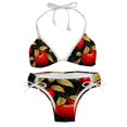 thumbnail image 1 of Fruit Detachable Sponge Adjustable Strap Bikini Set Two-Pack for Any Summer Scene, 1 of 6