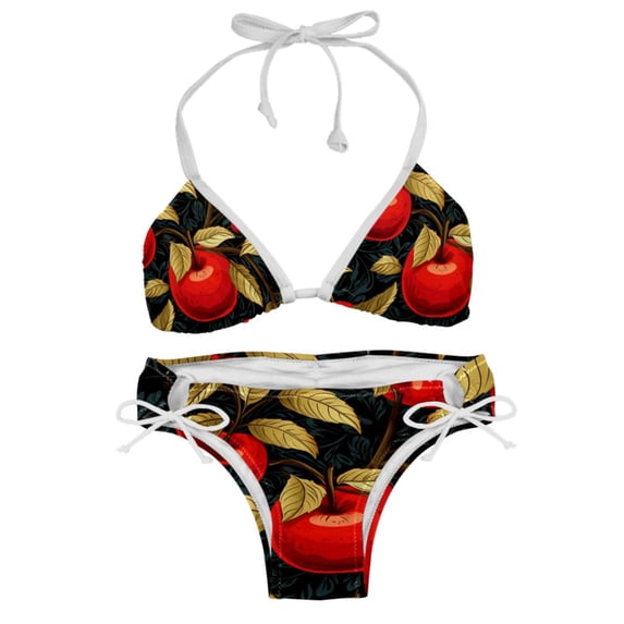 Fruit Detachable Sponge Adjustable Strap Bikini Set Two-Pack for Any Summer Scene