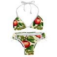 thumbnail image 1 of Fruit Detachable Sponge Bikini Set | Adjustable Strap One-Piece Swimsuits, Two-Pack, 1 of 6