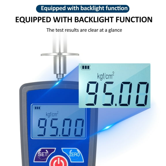 Fruit Digital Fruit Hardness Tester Digital Display Mini Fruit Durometer With Backlight And Buzzer Alarm Function