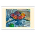 thumbnail image 1 of Fruit Dish on a Garden Chair - Still Life - From an Original Color Painting by Paul Gauguin c.1890 - Fine Art Matte Paper Print (Unframed) 30x44in, 1 of 4