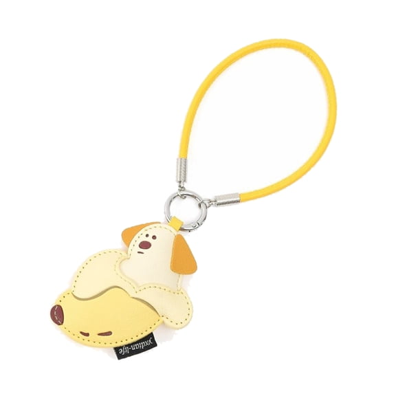 Fruit Dog Keychain Bag Charms for Women Purse Handbag Backpack Bag Pendant Charm Car Keyring Aesthetic Keychains Charms